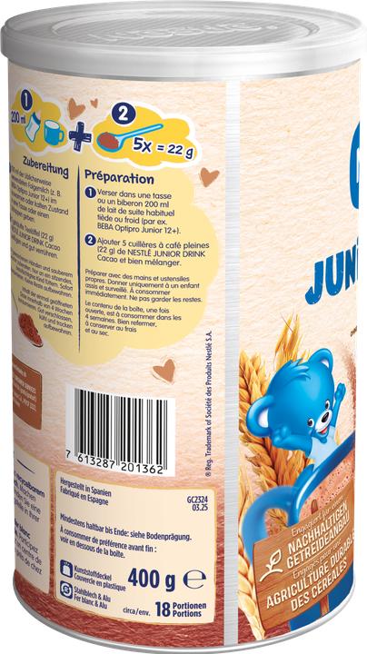 Image du produit Nestlé Junior Drink Cacao (400 g)