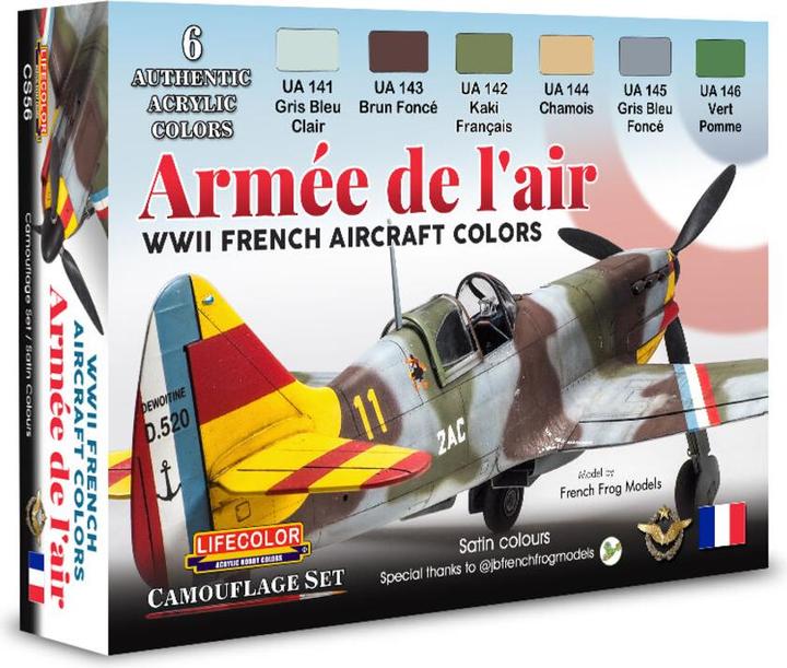 Image du produit Grundig WWII French Aircraft Colors - Armée De L'Air 6 x 22 ml (132 ml)