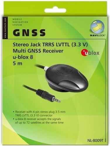Produktbild Navilock NL-8009T Stereo Jack TRRS TTL Multi GNSS Receiver