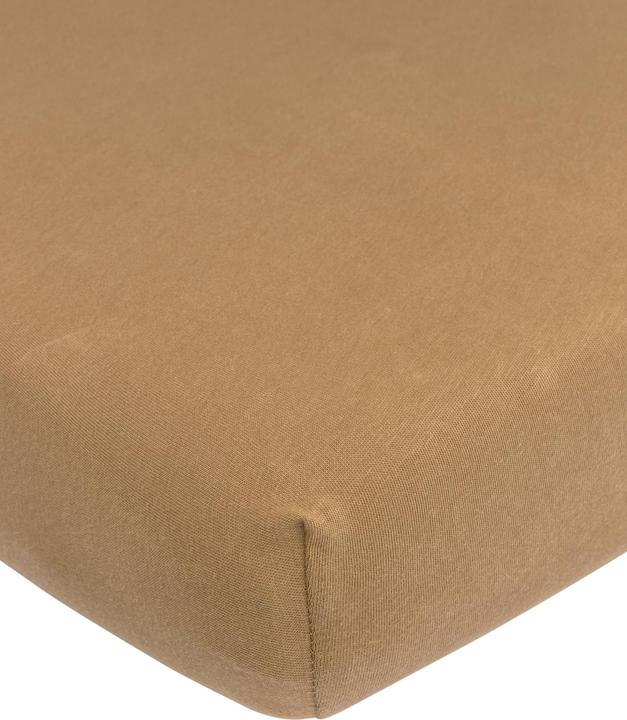 Productafbeelding Meyco Home jersey hoeslaken 180x200 toffee (180 x 200 cm)
