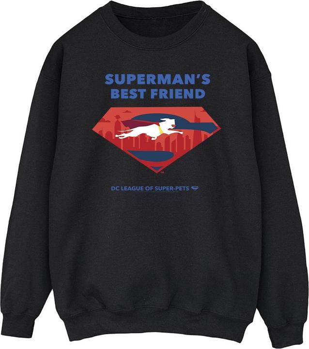 DC League Of SuperPets Superman's Best Friend Sweatshirt (XL)