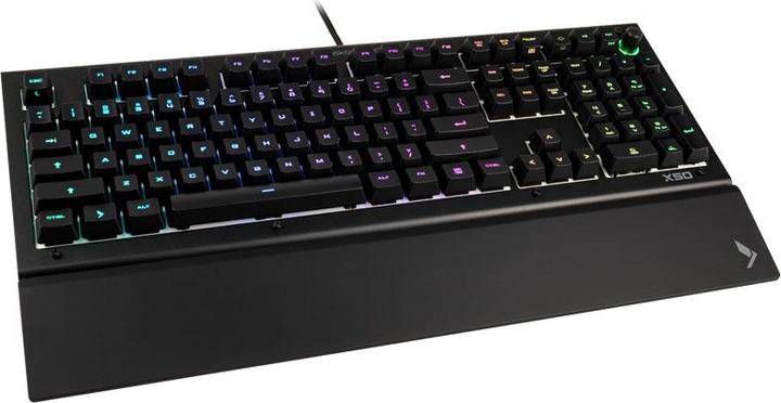 Das Keyboard X50Q, US Layout, soft tactile Omron (US, Cable)