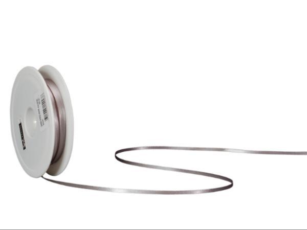 Produktbild Spyk Geschenkband Satin 3 mm x 50 m, Silber (Geschenkband, 1 x)