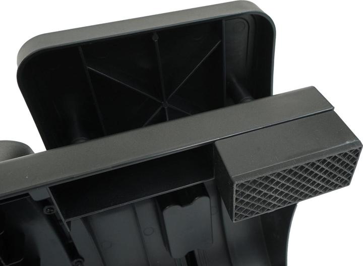 Actual product image Mendler Footrest HWC-M11, with massage rollers, tilt and height adjustable, plastic