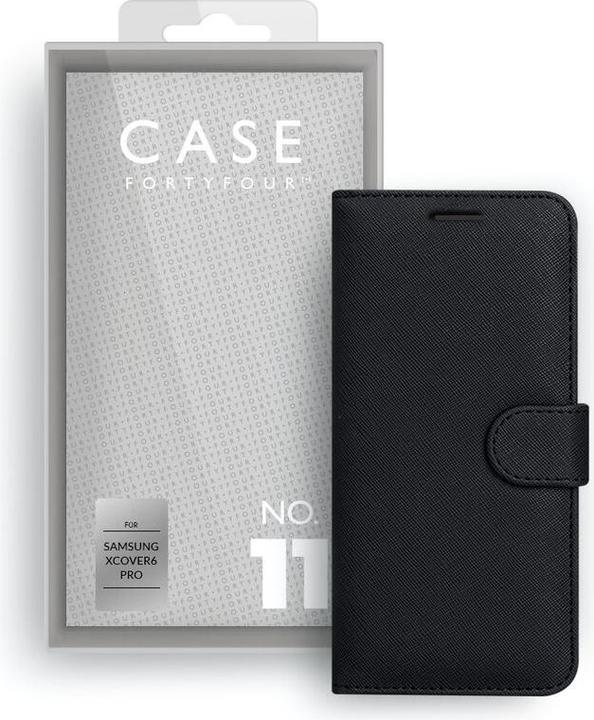 Produktbild Case FortyFour Book-Cover No.11 black (Samsung Galaxy XCover 6 Pro)
